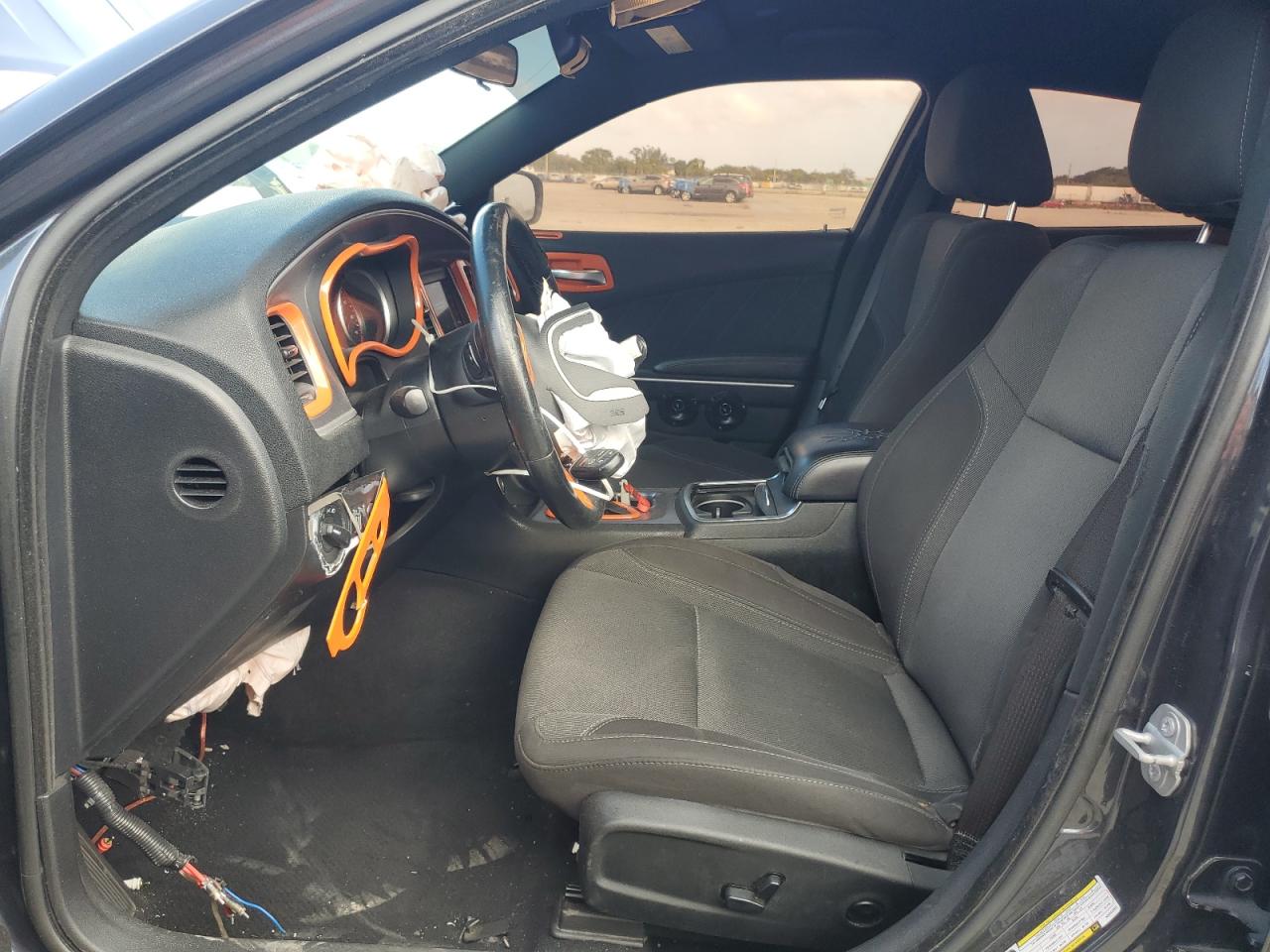 2019 Dodge Charger VIN 2C3CDXBGXKH644001 Copart auction photo, front end / side damage thumbnail 7