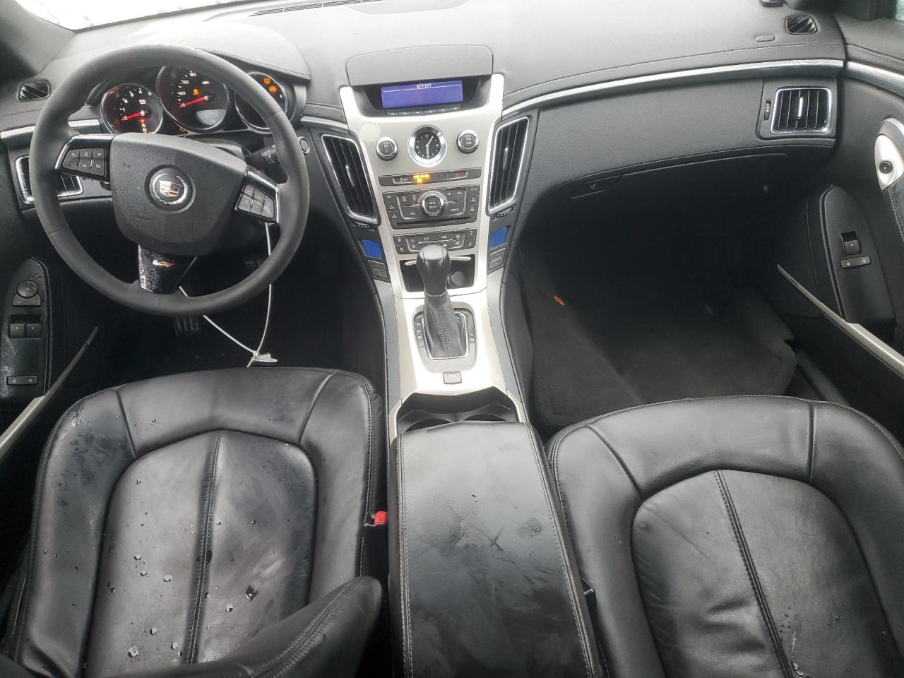 2014 Cadillac CTS VIN 1G6DE1E38E0127097 Copart auction photo, rear end / front end damage thumbnail 8