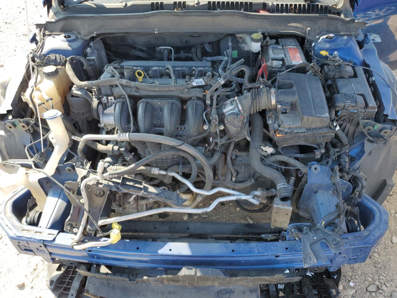 2017 Ford Fusion VIN 3FA6P0H74HR373082 Copart auction photo, front end / minor dent/scratches damage thumbnail 11