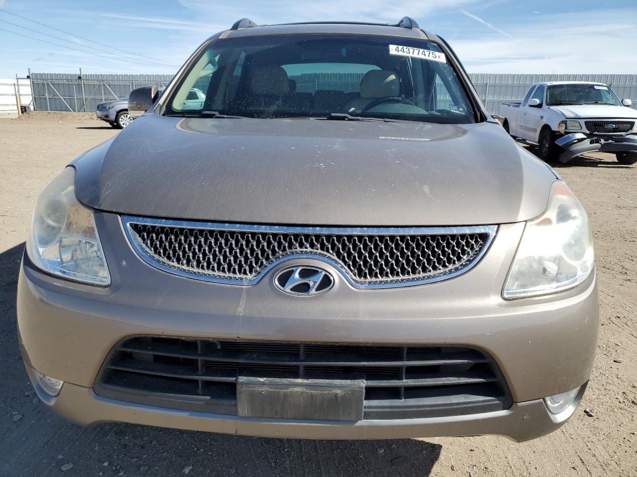2011 Hyundai Veracruz VIN KM8NU4CC5BU150846 Copart auction photo, side / front end damage thumbnail 5