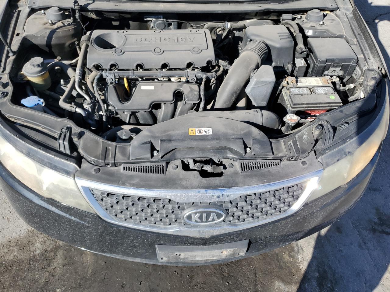 2012 KIA Forte VIN KNAFW4A33C5595200 Copart auction photo, side / rear end damage thumbnail 11