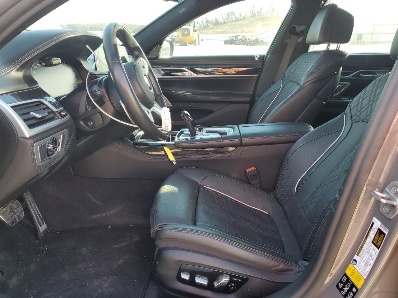 2021 BMW 7er VIN WBA7T4C01MCE94317 Copart auction photo, front end damage thumbnail 7