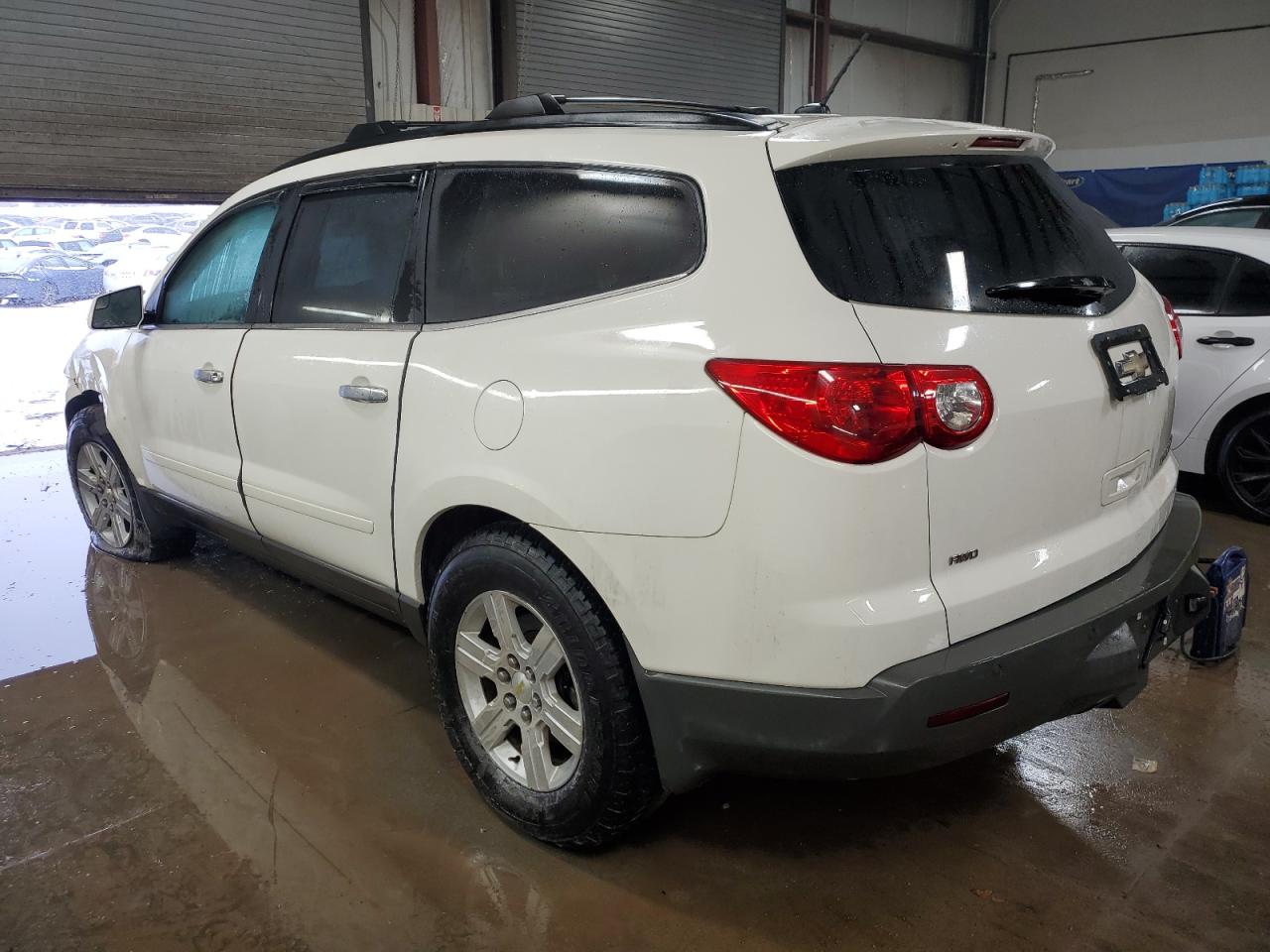 2011 Chevrolet Traverse VIN 1GNKVGED0BJ127611 Copart auction photo, front end / side damage thumbnail 2