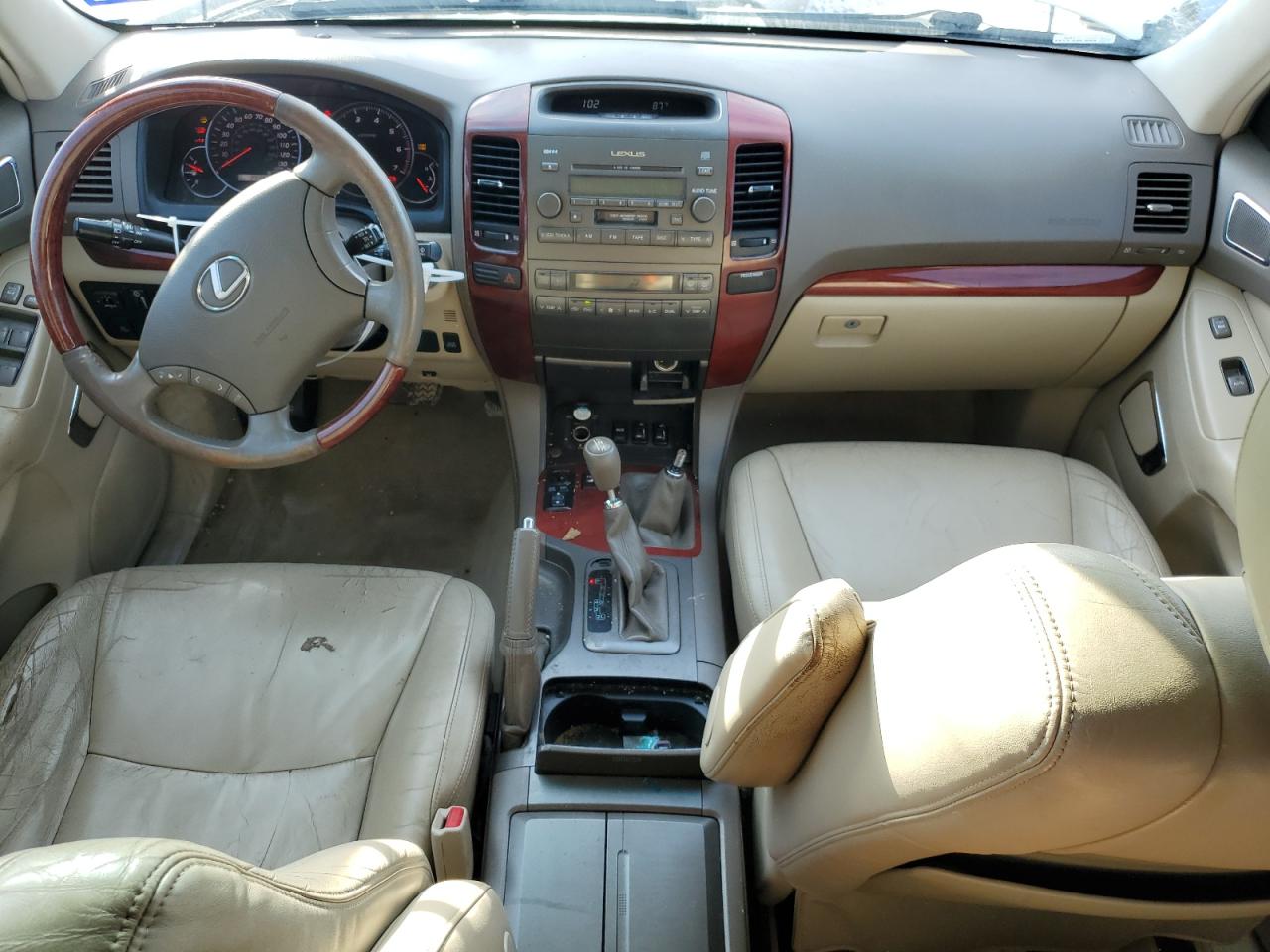 2008 Lexus GX VIN JTJBT20X080169517 Copart auction photo, front end damage thumbnail 8
