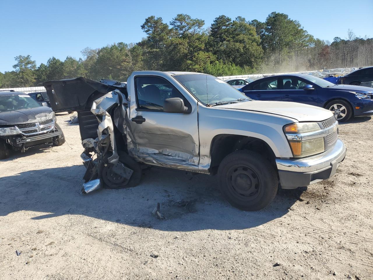 2008 Chevrolet Colorado VIN 1GCCS149388139395 Copart auction photo, rear end / side damage thumbnail 4