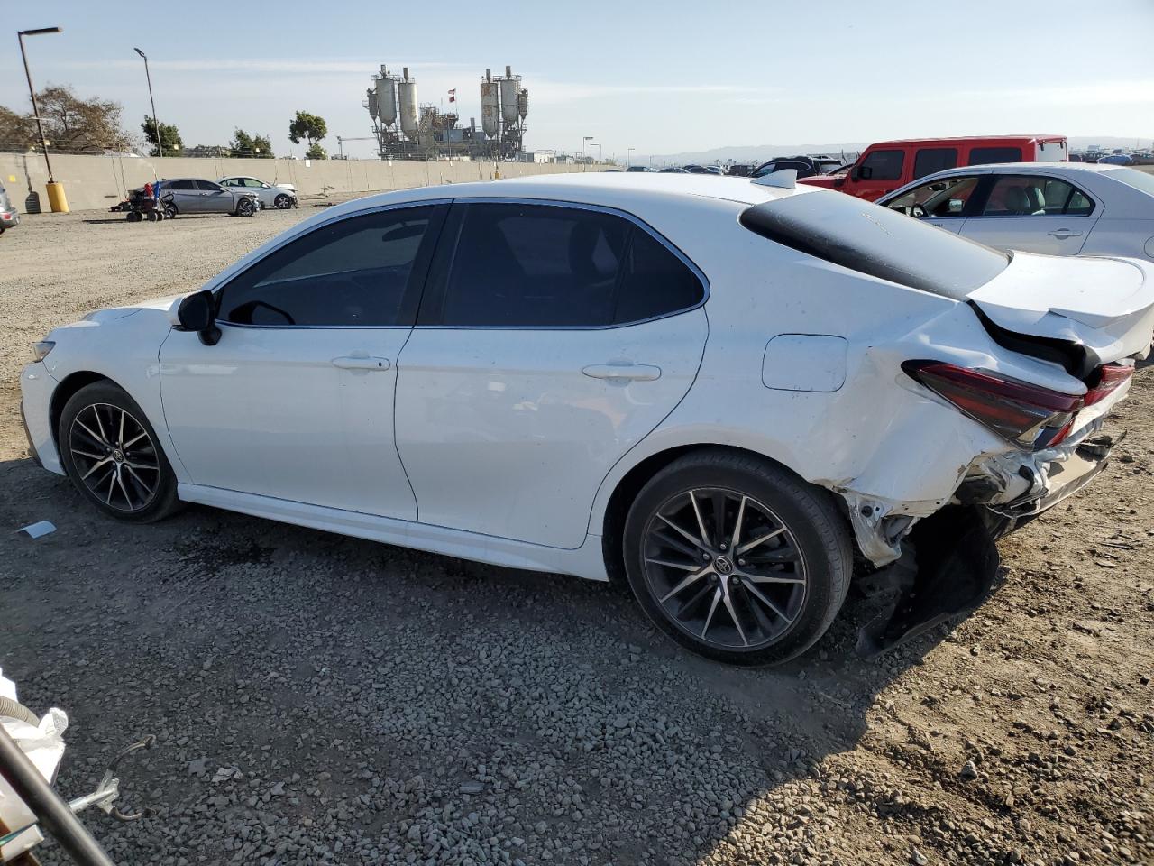 2021 Toyota Camry VIN 4T1G11AK4MU535358 Copart auction photo, rear end damage thumbnail 2