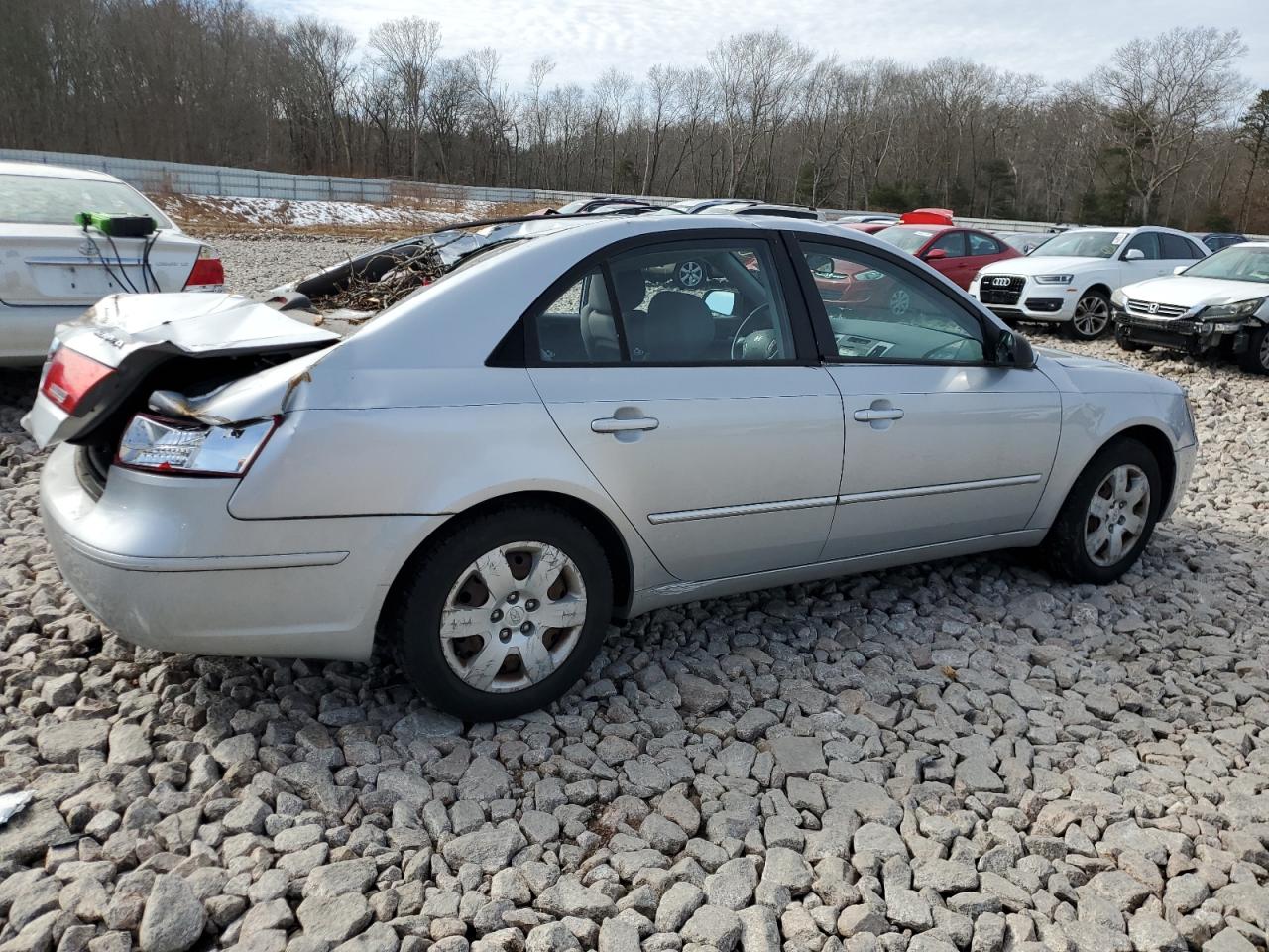 2010 Hyundai Sonata VIN 5NPET4AC4AH648877 Copart auction photo, top/roof / all over damage thumbnail 3
