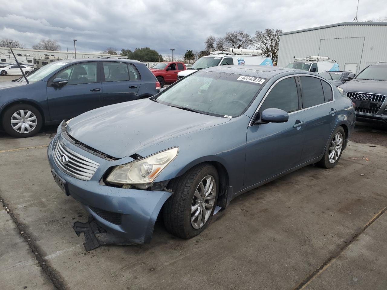 2008 Infiniti G VIN JNKBV61E08M218059