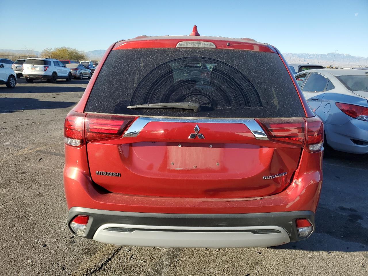 2019 Mitsubishi Outlander VIN JA4AD2A36KZ055266 Copart auction photo, front end damage thumbnail 6