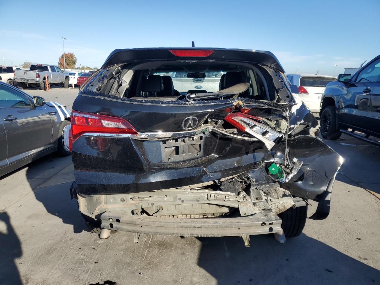 2016 Acura RDX VIN 5J8TB3H57GL019440 Copart auction photo, rear end damage thumbnail 6