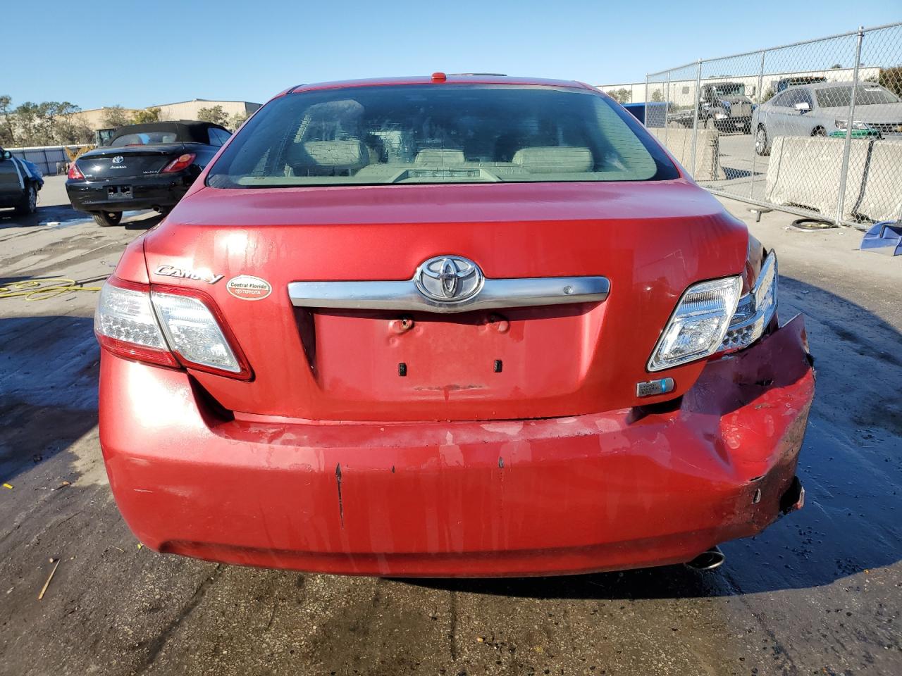 2011 Toyota Camry VIN 4T1BB3EK8BU128119 Copart auction photo, rear end damage thumbnail 6