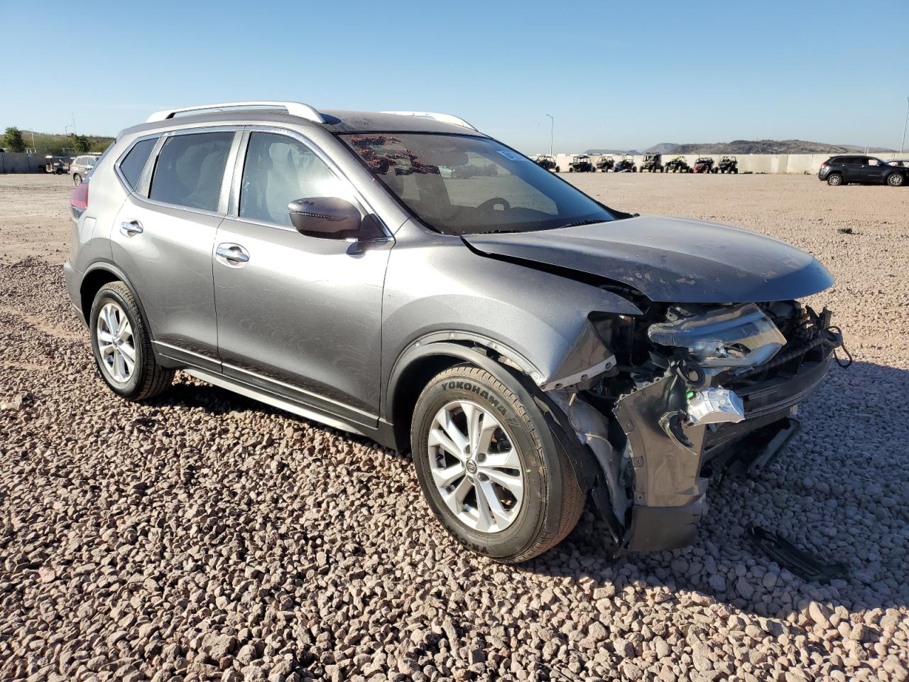 2018 Nissan Rogue VIN 5N1AT2MT5JC821697 Copart auction photo, front end damage thumbnail 4