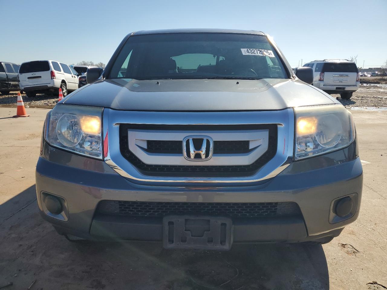 2011 Honda Pilot VIN 5FNYF3H27BB058054 Copart auction photo, side damage thumbnail 5