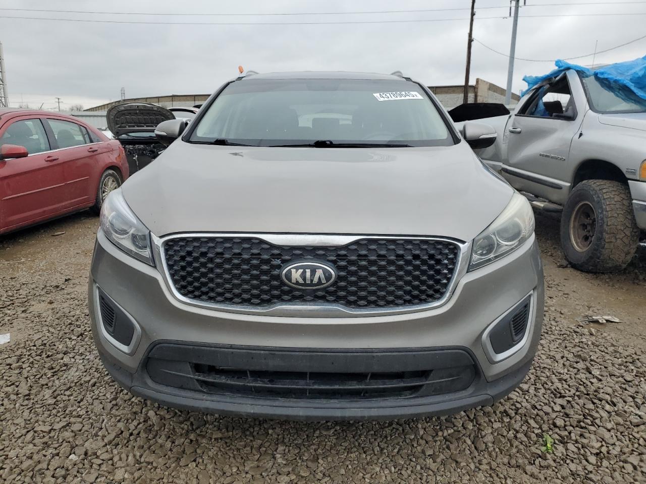 2017 KIA Sorento VIN 5XYPG4A3XHG254637 Copart auction photo, rear end damage thumbnail 5