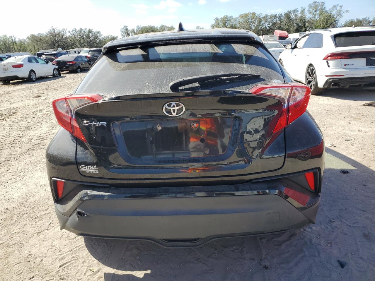 2021 Toyota C-HR VIN NMTKHMBX3MR122565 Copart auction photo, side / front end damage thumbnail 6
