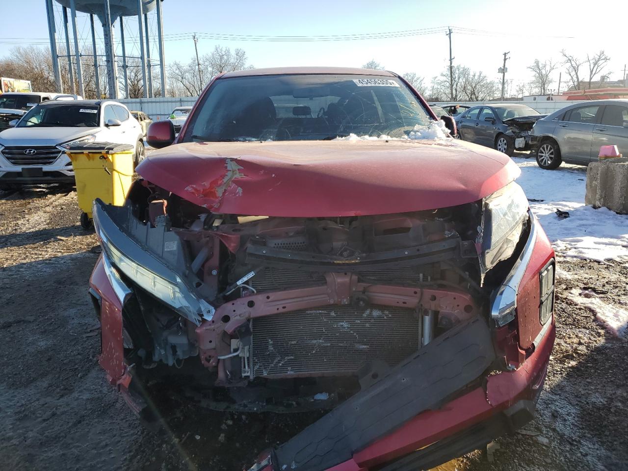 2020 Mitsubishi Outlander VIN JA4AP3AU9LU027756 Copart auction photo, front end / minor dent/scratches damage thumbnail 5