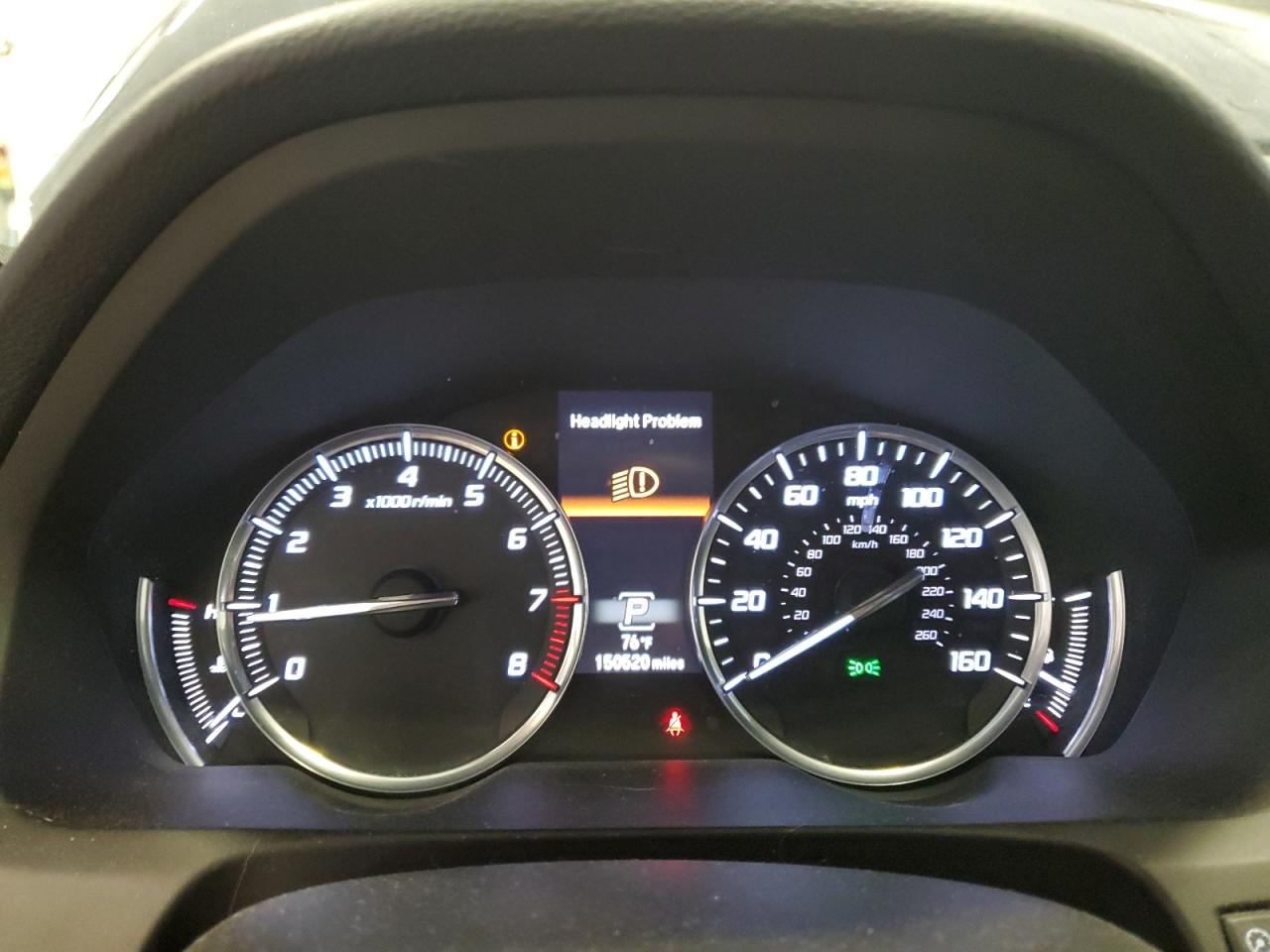 2016 Acura TLX VIN 19UUB1F55GA015443 Copart auction photo, front end damage thumbnail 9