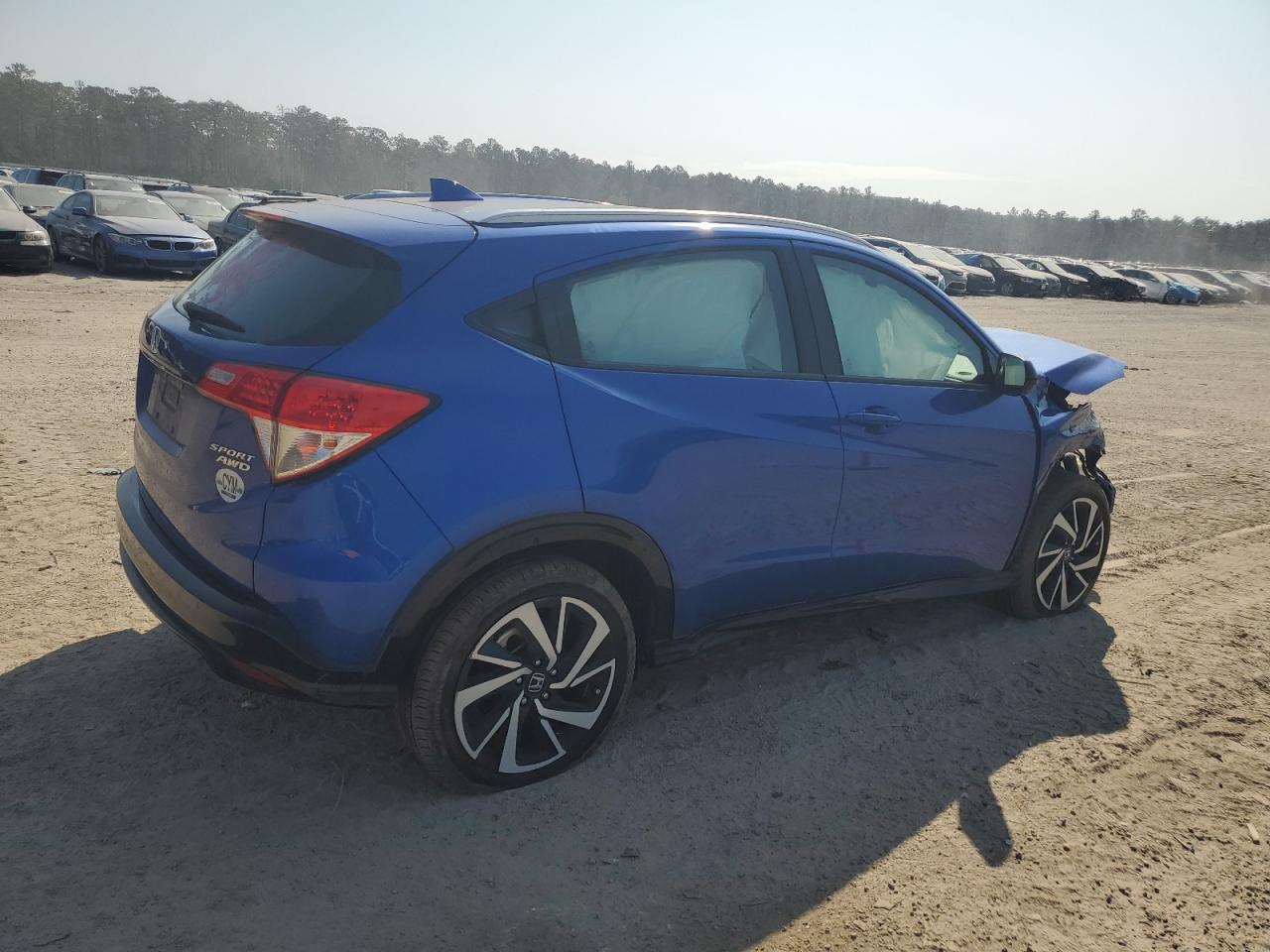 2019 Honda HR-V VIN 3CZRU6H19KG719526 Copart auction photo, front end damage thumbnail 3