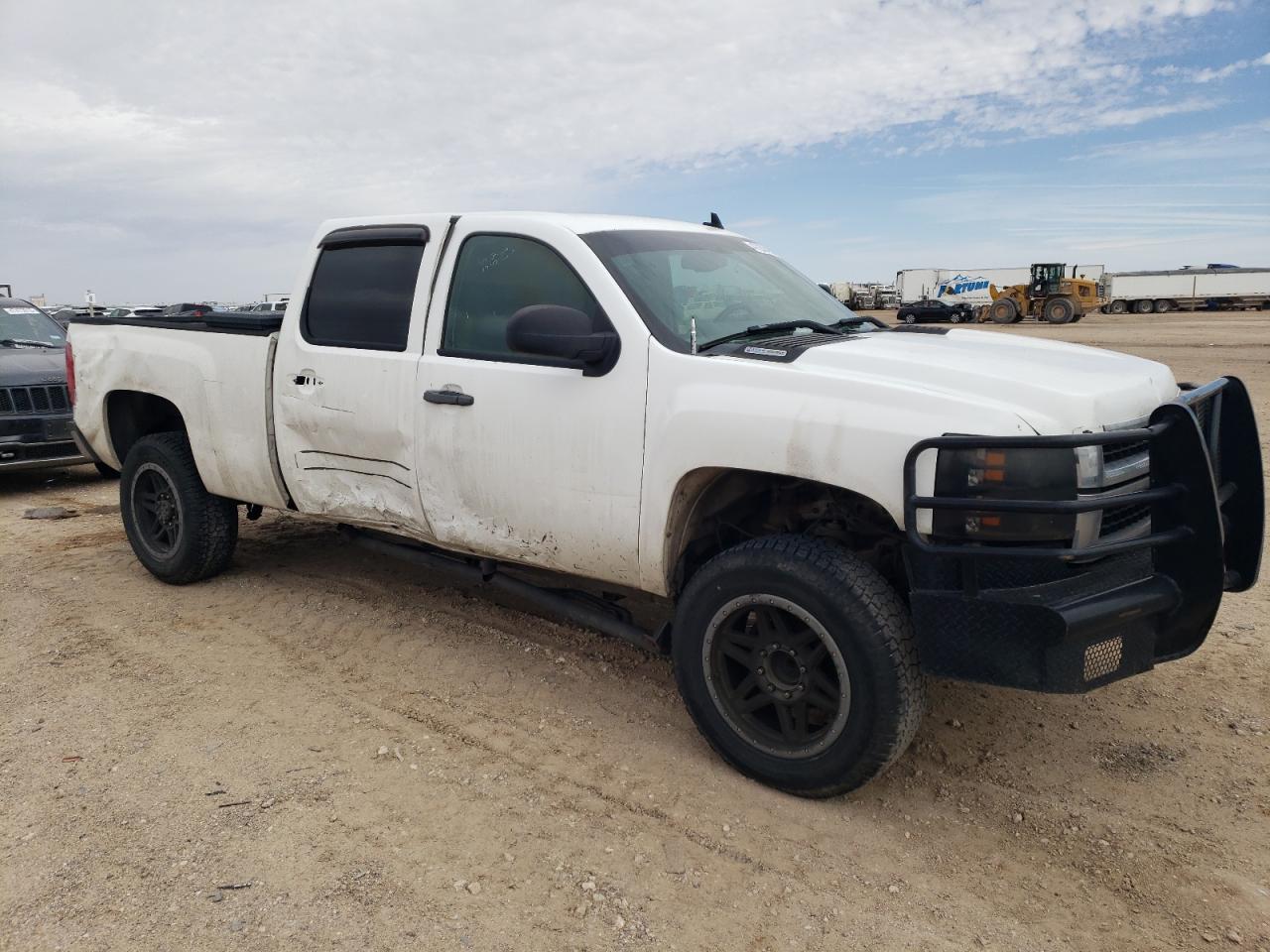 2008 Chevrolet Silverado VIN 1GCHC23658F188383 Copart auction photo, all over damage thumbnail 4
