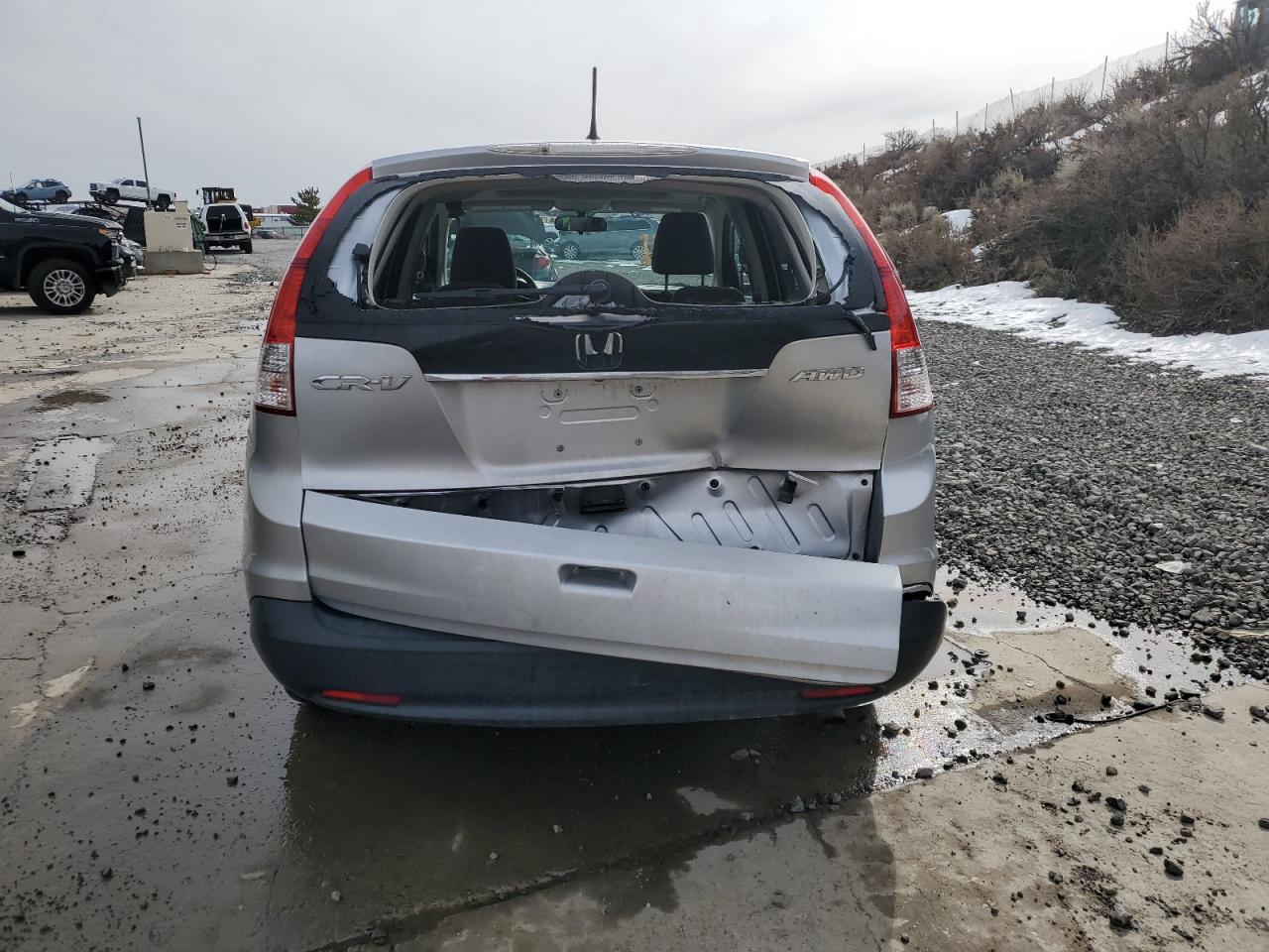 2013 Honda CR-V VIN 2HKRM4H51DH660981 Copart auction photo, rear end damage thumbnail 6