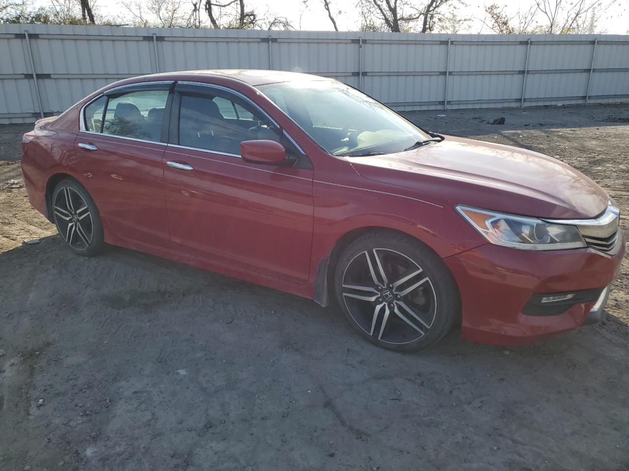2017 Honda Accord VIN 1HGCR2F13HA059792 Copart auction photo, rear end damage thumbnail 4