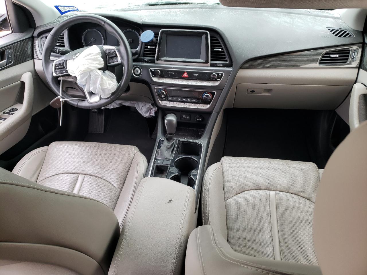 2018 Hyundai Sonata VIN 5NPE34AF8JH646141 Copart auction photo, front end / rear end damage thumbnail 8