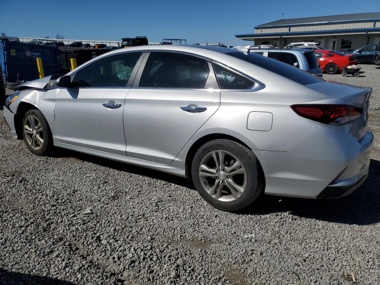 2019 Hyundai Sonata VIN 5NPE34AF4KH749655 Copart auction photo, front end damage thumbnail 2