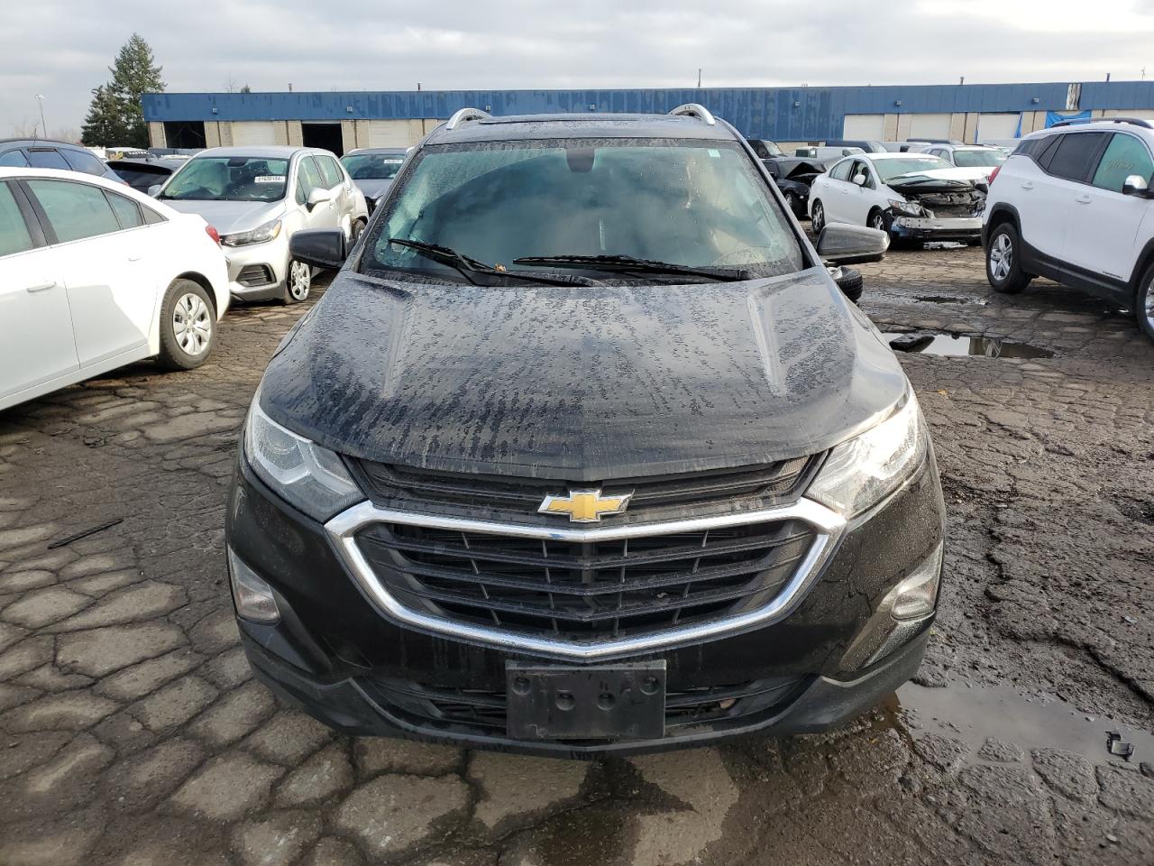 2018 Chevrolet Equinox VIN 3GNAXJEV2JL332771 Copart auction photo, side damage thumbnail 5