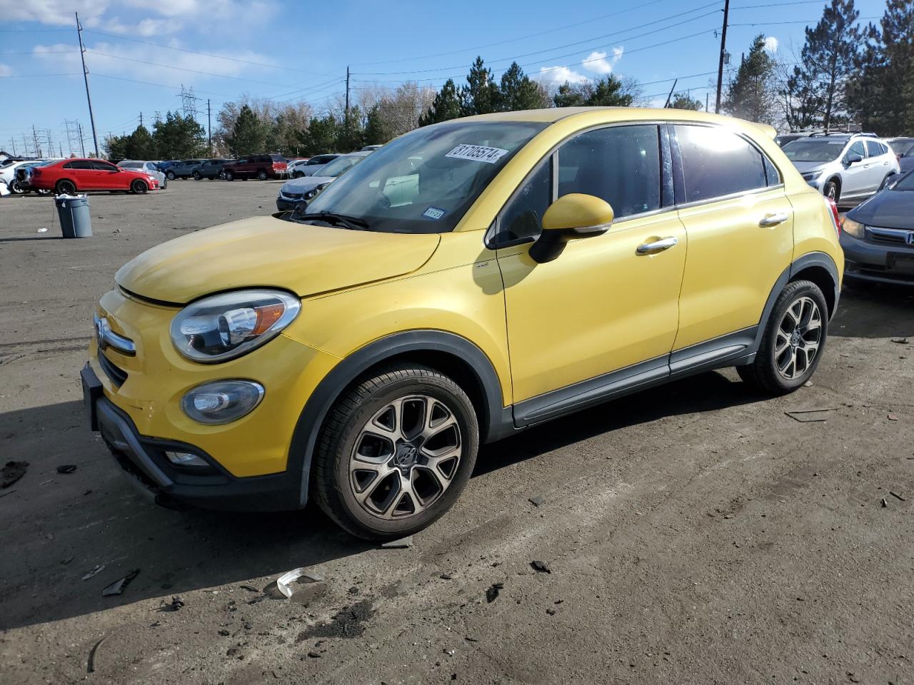 2016 Fiat 500 VIN ZFBCFXCT3GP372446