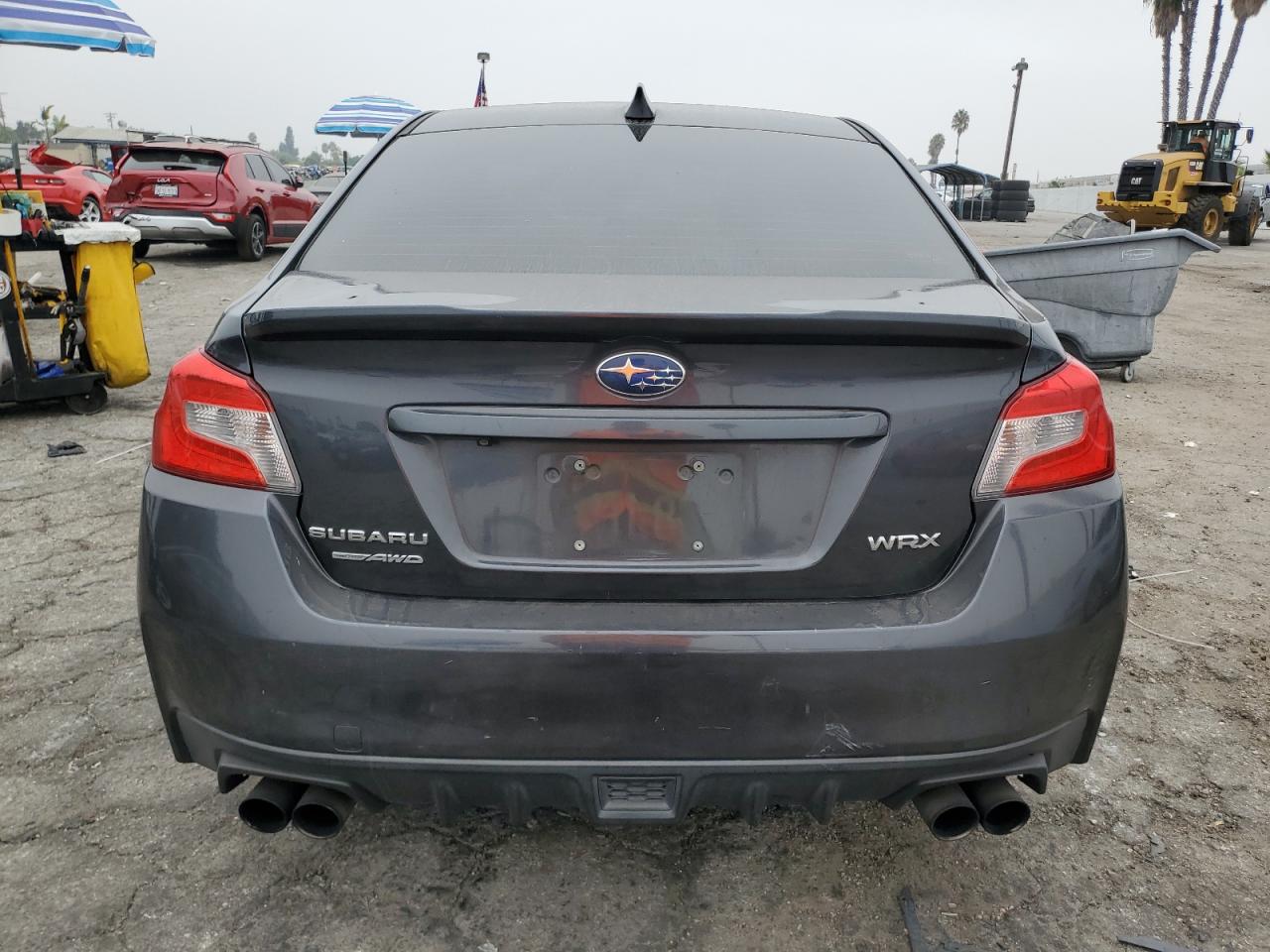 2016 Subaru WRX VIN JF1VA1B63G9812205 Copart auction photo, undercarriage / front end damage thumbnail 6