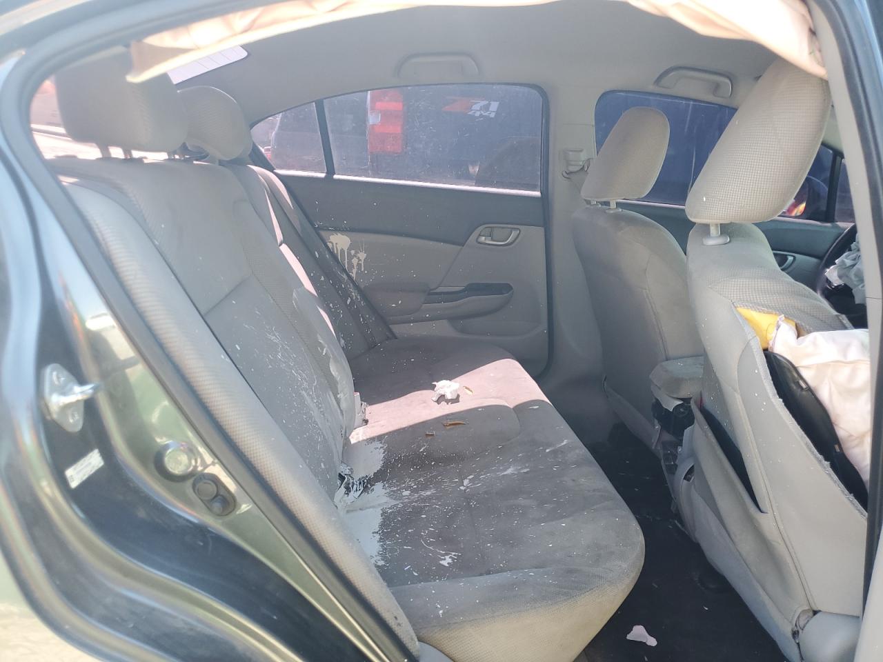 2012 Honda Civic VIN 2HGFB2F61CH550661 Copart auction photo, front end damage thumbnail 10