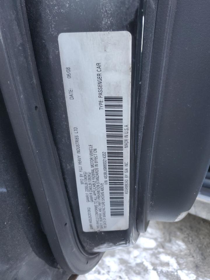 2009 Subaru Legacy VIN 4S3BL696693214352 Copart auction photo, front end damage thumbnail 14