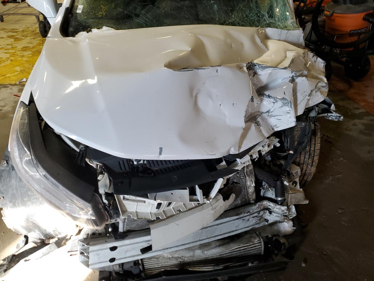 2018 Chevrolet Trax VIN 3GNCJLSB1JL386367 Copart auction photo, front end / side damage thumbnail 11