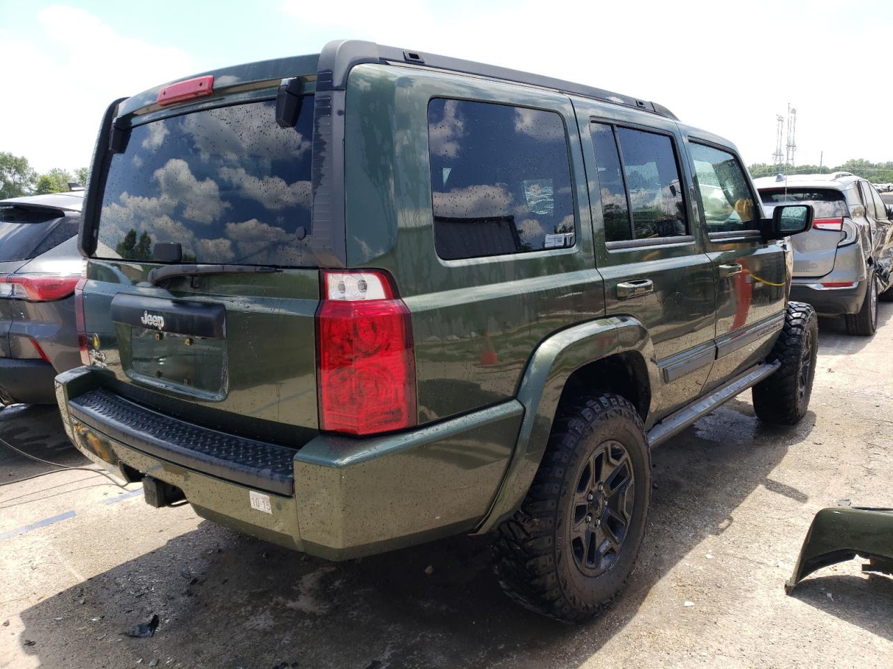 2008 Jeep Commander VIN 1J8HG48KX8C225203 Copart auction photo, front end damage thumbnail 3