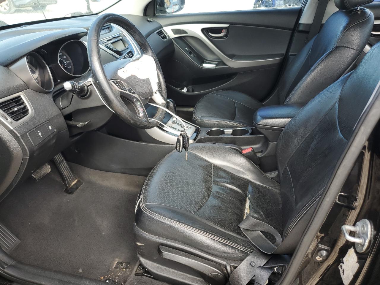 2011 Hyundai Elantra VIN 5NPDH4AE8BH021521 Copart auction photo, front end damage thumbnail 7
