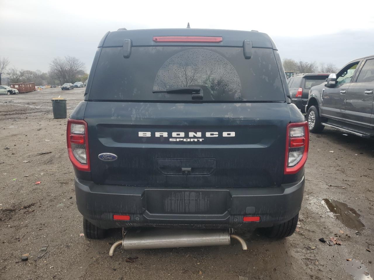 2022 Ford Bronco VIN 3FMCR9B66NRD30950 Copart auction photo, all over damage thumbnail 6