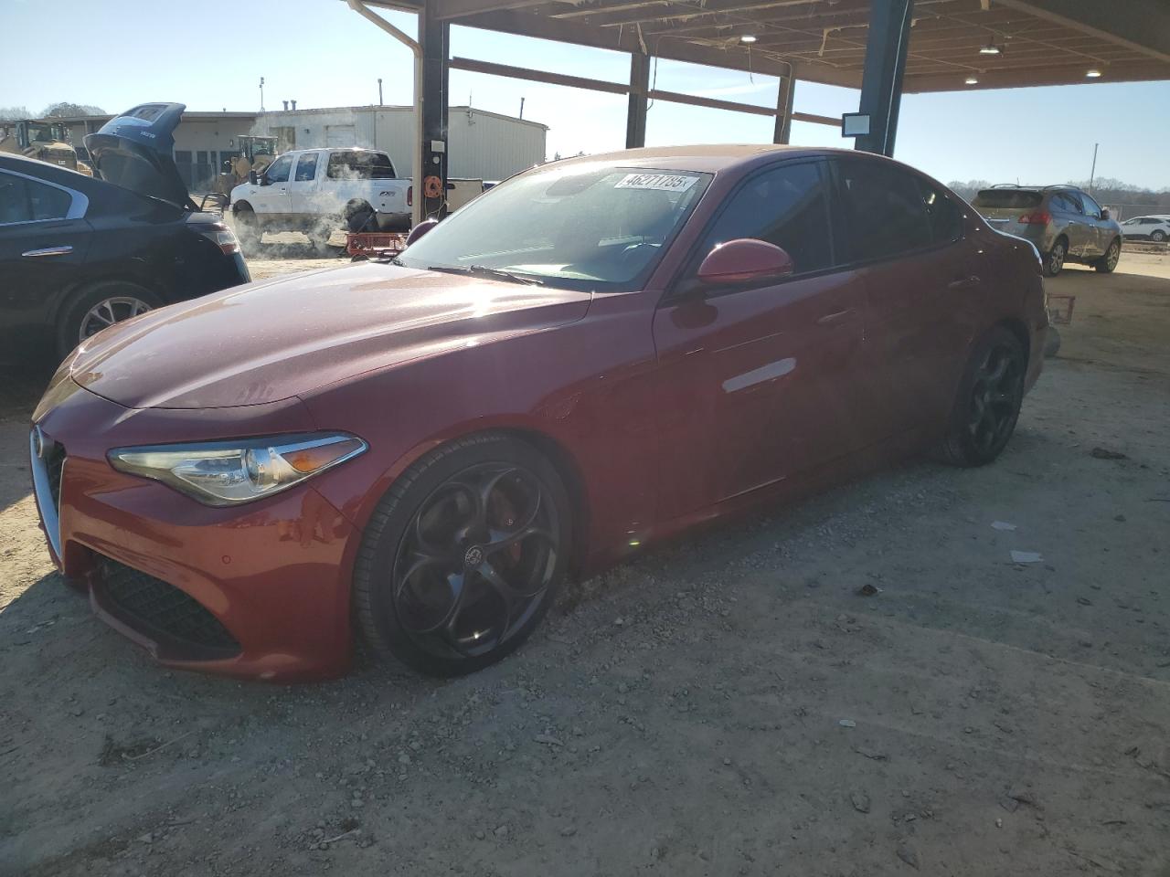 2018 Alfa Romeo Giulia VIN ZARFAECN8J7563811