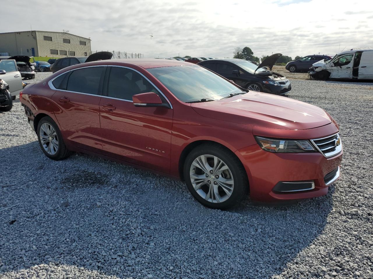 2014 Chevrolet Impala VIN 2G1125S3XE9225521 Copart auction photo, rear end / mechanical damage thumbnail 4