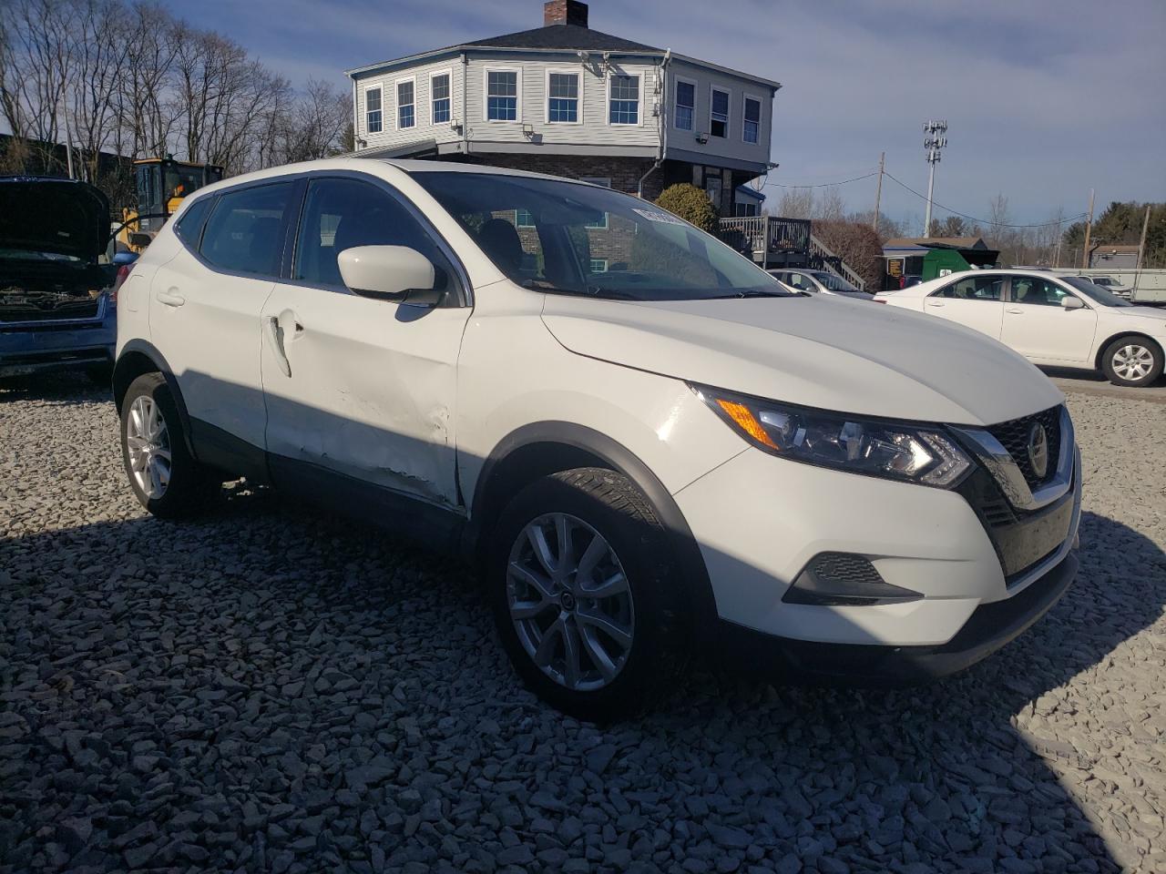 2021 Nissan Rogue VIN JN1BJ1AV3MW307223 Copart auction photo, side damage thumbnail 4