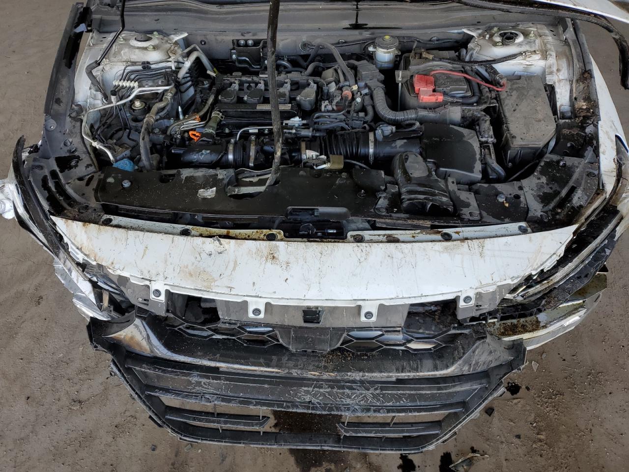 2018 Honda Accord VIN 1HGCV1F35JA239000 Copart auction photo, rollover damage thumbnail 11