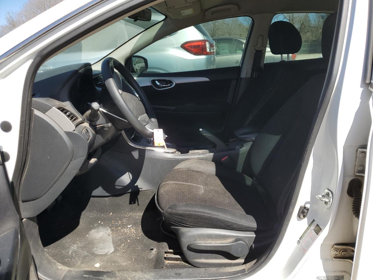 2014 Nissan Sentra VIN 3N1AB7AP1EL690986 Copart auction photo, front end / side damage thumbnail 7