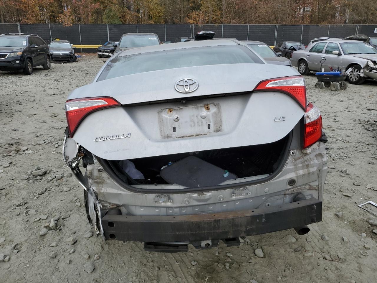 2014 Toyota Corolla VIN 2T1BURHE0EC177680 Copart auction photo, all over damage thumbnail 6