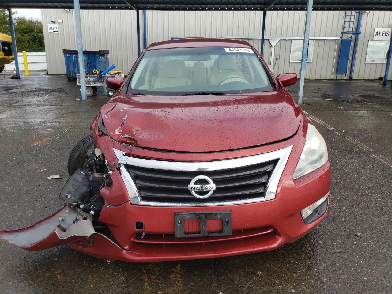 2014 Nissan Altima VIN 1N4AL3AP7EN217215 Copart auction photo, front end / undercarriage damage thumbnail 5