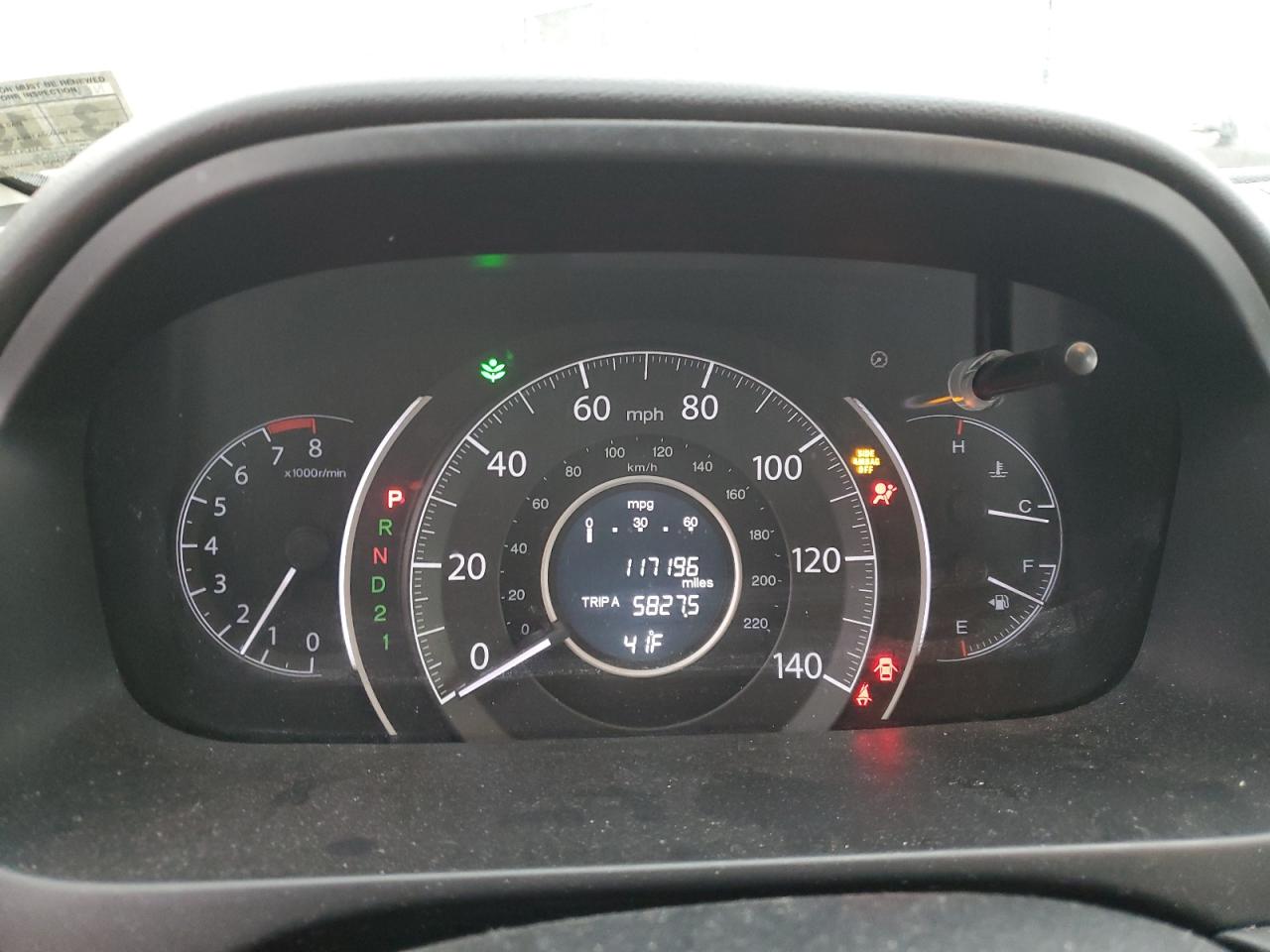 2014 Honda CR-V VIN 2HKRM4H70EH614769 Copart auction photo, front end damage thumbnail 9