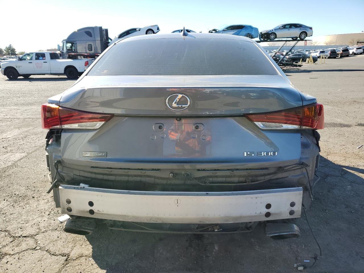 2018 Lexus IS VIN JTHBA1D28J5065513 Copart auction photo, all over damage thumbnail 6