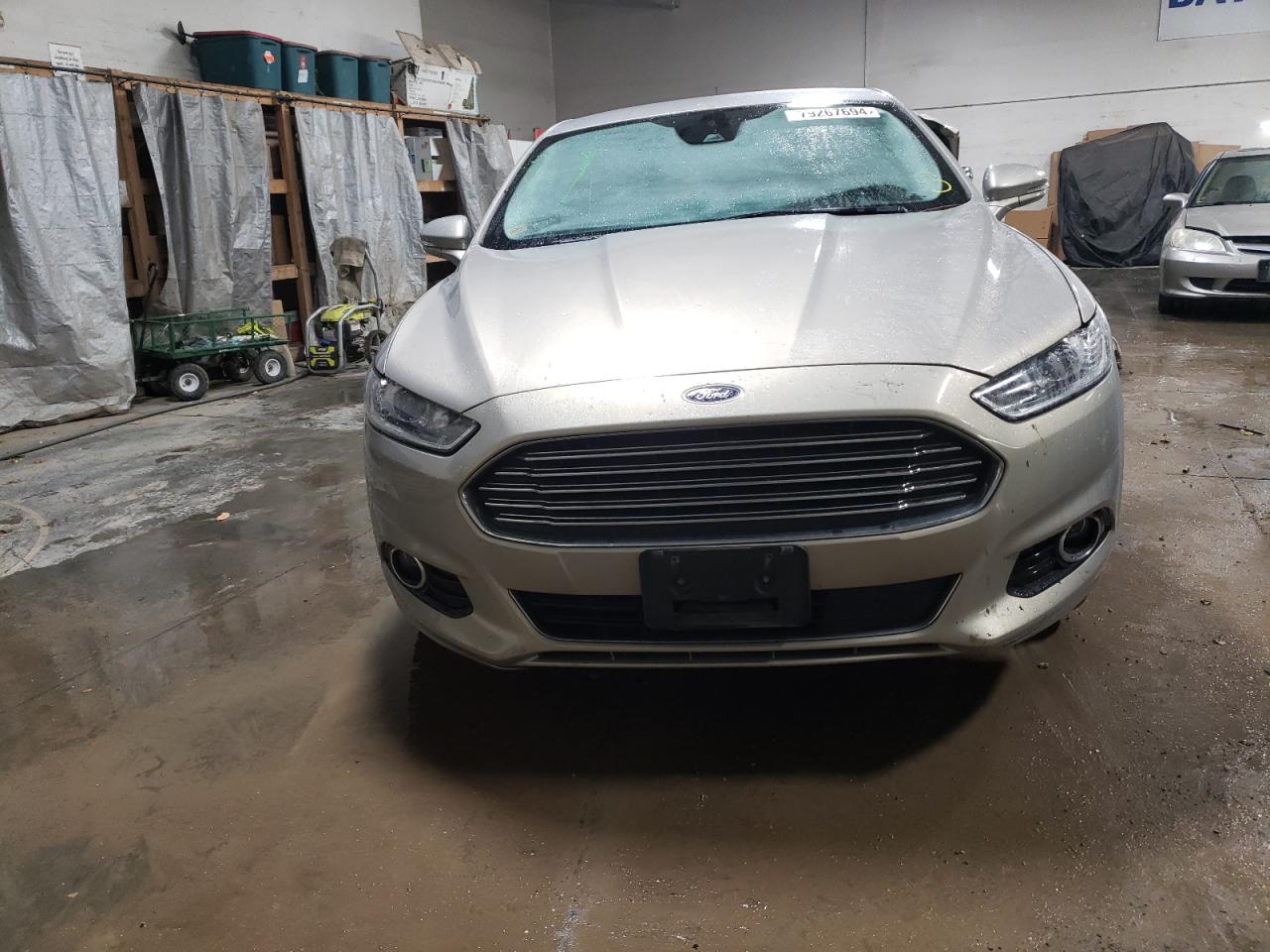 2016 Ford Fusion VIN 3FA6P0LU3GR184273 Copart auction photo, rear end / side damage thumbnail 5