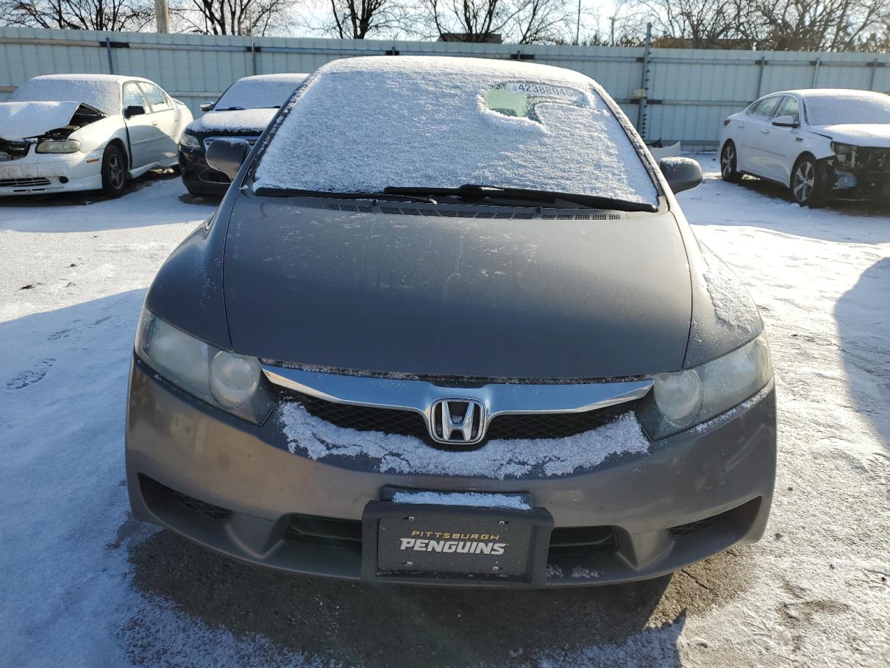 2010 Honda Civic VIN 19XFA1F53AE017108 Copart auction photo, side / rear end damage thumbnail 5