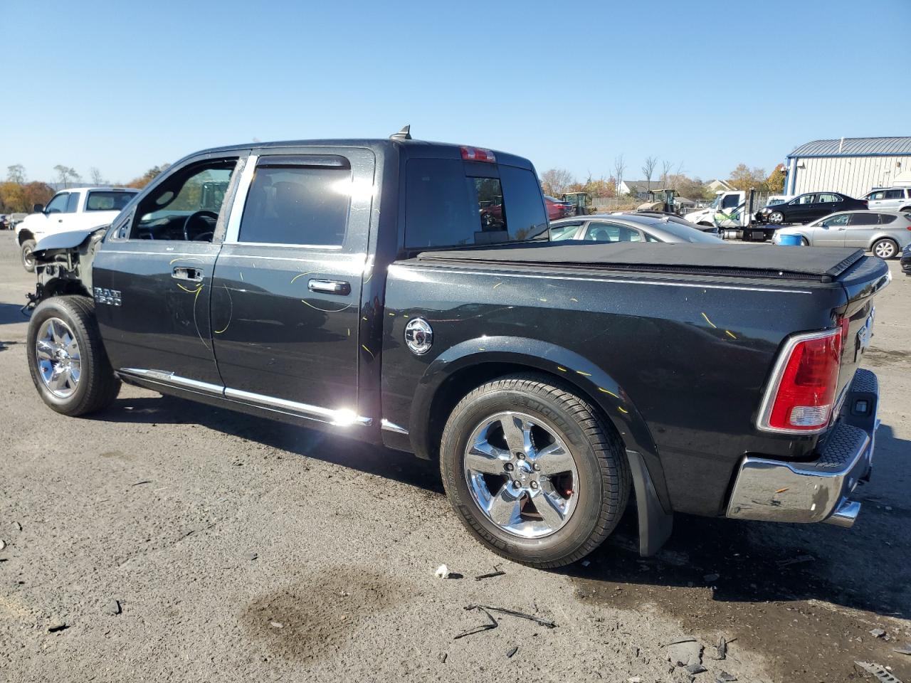 2016 RAM 1500 VIN 1C6RR7PT6GS384961 Copart auction photo, front end / side damage thumbnail 2