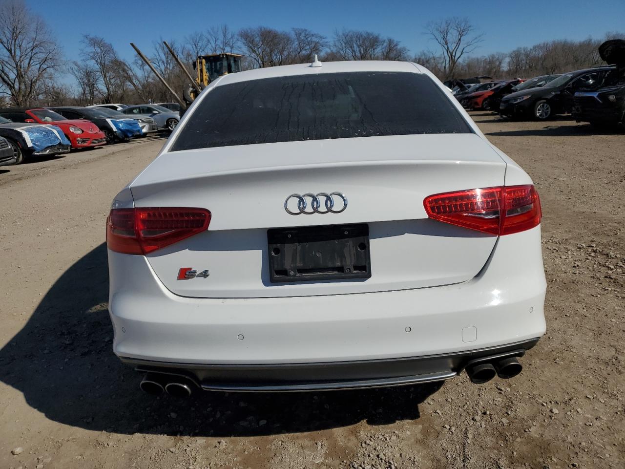 2014 Audi RS4 VIN WAUBGAFL0EA108788 Copart auction photo, front end damage thumbnail 6