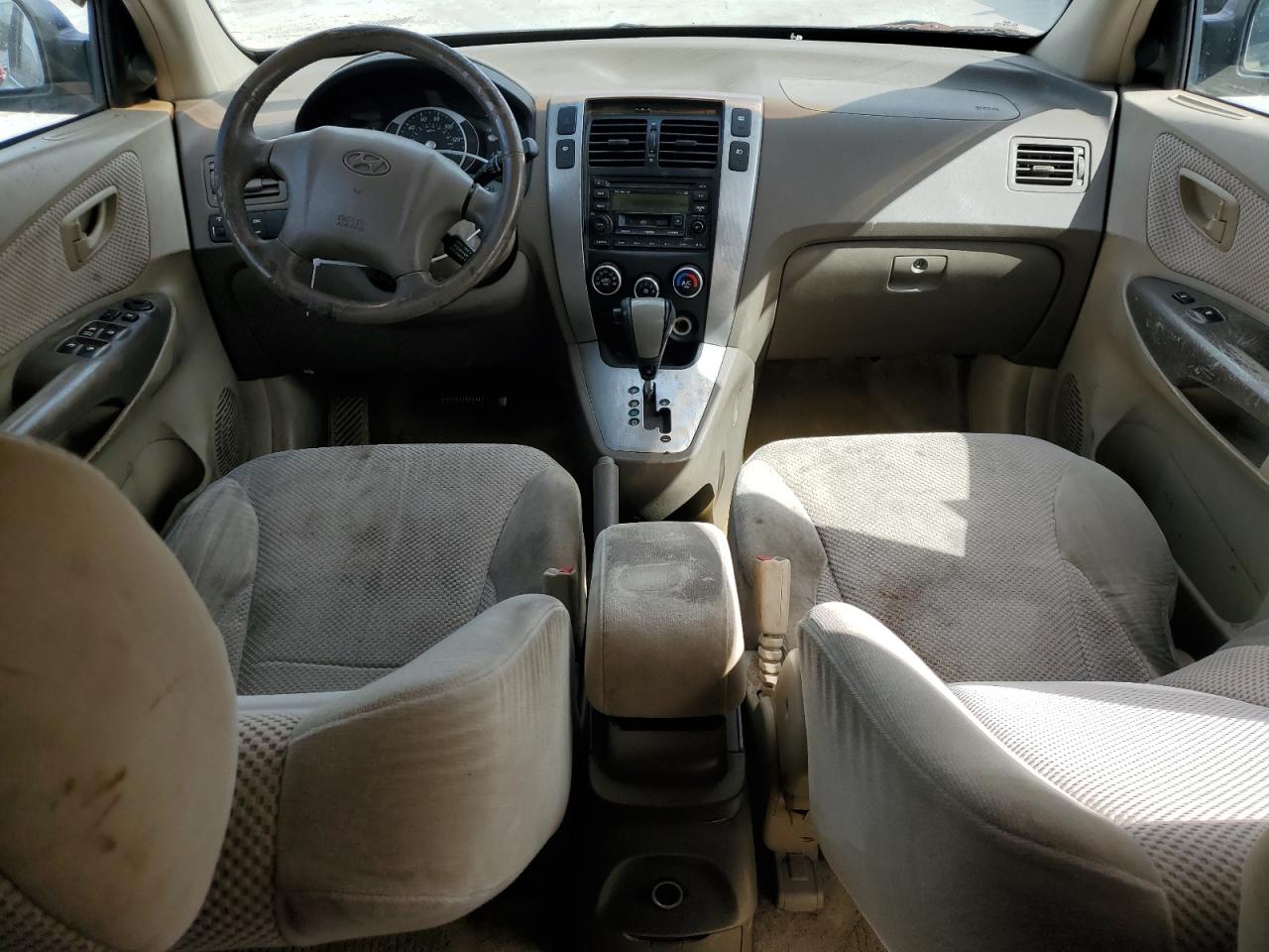 2006 Hyundai Tucson VIN KM8JN12D96U409834 Copart auction photo, side / rear end damage thumbnail 8